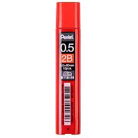 Грифель 0,5мм (12шт) Pentel "Ain Stein" C275S-2B 2B в тубе