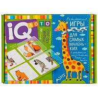 Лото д/малышей АЙРИС "Угадай, кто это? Найди половинку" 27223 пластик.