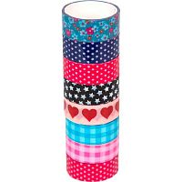 Скотч декор. 15мм*5м deVENTE 9040214 цв.с рис.,асс.полипроп.основа,40мкм