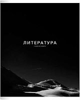 Тетрадь предм. 48л. Be Smart "Dune-Литература" N4431 справ.инф.,микротекстур.,лам. (линейка)