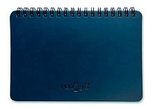 Планинг карм. н/д  64л. АППЛИКА кож.зам. "Sorrento" С0318-01 синий,спираль