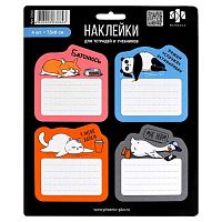 Наклейки д/тетрадей ФЕНИКС "Герои с характером" 70436 мел.бум.,(5л.)