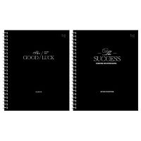 Тетрадь 48л. (клетка) BG спираль "Успех" 08789 тисн.фольг.,асс.