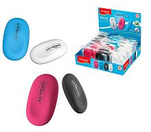 Ластик KEYROAD "Soft Tip" KR971788 термопл.рез.,овал.,эргоном.,5,5*3см,асс.