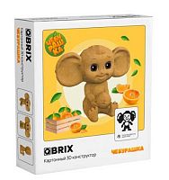 Конструктор картонный 3D Qbrix "Чебурашка"