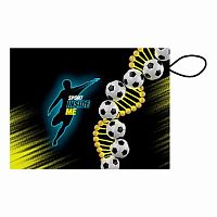 Подкладка настольная текстильная ЕК А3+ "Sport DNA" 60992 чёрный