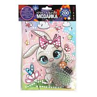 Мозаика кристальная MULTIART "Зайчик" CRYST-114747 17*23см