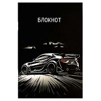 Блокнот 12*18,5см  40л. ФЕНИКС "Дрифт" 69621 софт-тач вельв.,вн.блок-белый офс.,точка