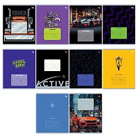 Тетрадь 18л. (линейка) BG "Mix-10. Мальчики" 06127 асс.