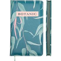 Планинг карм. н/д 100*170мм  80л. deVENTE кож.зам. "Botanic" 2239650 оливк.,оливк.срез,бел.бум.