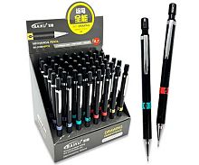 Карандаш авт. 0,7мм INTELLIGENT DK-112 чёрный,HB,круглый корп.,с ластиком