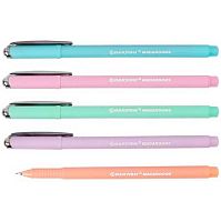 Ручка шар. Darvish "Macaroons" DV-15040 синяя,0,7мм,рельеф.держ.,асс.