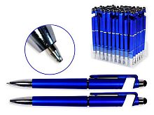 Ручка авт. шар. TZ AN 3204 синяя,с подставк.д/телефона и стилусом,корп.синий