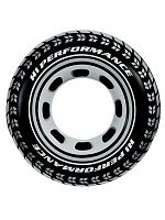 Круг д/плавания  91см Рыжий кот INTEX "Колесо" 59252NP асс.