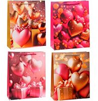 Пакет подар. "Море сердец" 26*32*10см 775-0997