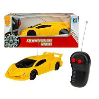Игрушка 1TOY "Спортавто. Машина спортивная жёлтая" Т13825 радиоупр.,17см,масш.1:26,на батар.