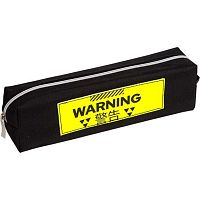 Пенал-косметичка deVENTE 210*60*40 "Warning" 7020594 (30предм.) прямоуг.,полиэстер