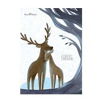 Папка на резинке А4 BV "Forest Dream" 14-033/04 мерцающий пластик, 2в.