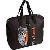 Сумка-планшет А4 deVENTE "Wild Power" 8056522 текстил.,с расш.8см,удлин.ручки 28см