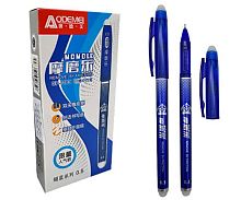 Ручка гелевая "Пиши-Стирай" INTELLIGENT Aodemei DM-48 синяя,0,5мм,асс.