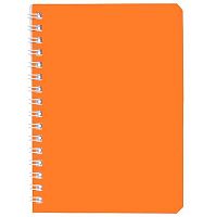 Записная книжка А6  80л. ХАТ спираль "SoloMatte-Шафран" перфор.,лам.софт-тач