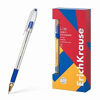 Ручка масл. шар. EK L-30 Gold Stick&Grip Classic 61041 синяя,0,7мм,Super Glide Technology