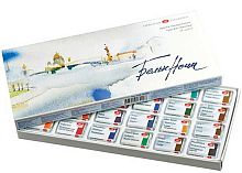 Краски аквар. худ. 24цв. 2,5мл ЗХК "Белые ночи" 1941061 в кюветах,к/к