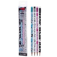 Карандаш ч/гр. с ласт. ХАТ "Cats&Dogs" 093381 НВ,кругл.корп.,заточ.,пластик.бокс