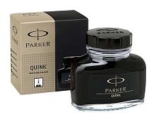 Чернила PARKER 75мл Quink Ink Z13 (1950375) (CW1950375) чёрные