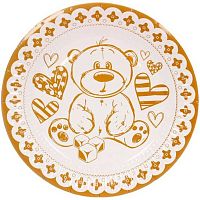 Тарелка бум. "Моё чудо" 18см (10шт) 130-850