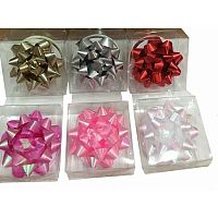 Набор д/упаковки КОКОС 212902 (бант 96мм,лента декор.20мм*3м) асс.