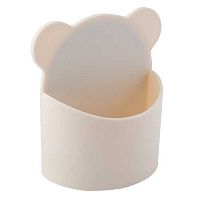 Подставка д/маркеров на магните КОКОС "Мишка" 252444 белый,100*80*40мм