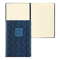 Ежедневник н/д А5 168л. Fiorenzo кож.зам. "Note Book" 213360 синий,на резинке,клетка