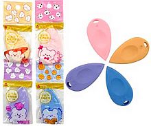 Ластик INTELLIGENT "Капля" DI-378 для ручек "Пиши-стирай" фигурн.,60*35мм,цв.асс.