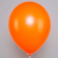 Шары возд. Микрос 10" Пастель оранжевый Ч54691