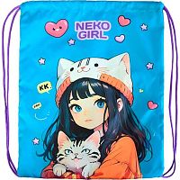 Сумка д/обуви ATTOMEX 35*43см "NekoGirl" 7040571 водоотал.ткань,1отд.