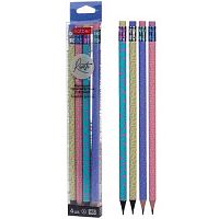 Карандаш ч/гр. с ласт. ХАТ "Risotto" 091767 НВ,кругл.корп.,заточ.,к/к