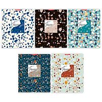 Тетрадь 96л. (клетка) КанцБиз "Террацо" 15186/5 мат.лам.,текстура