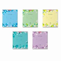 Тетрадь 18л. (клетка) EK "Optima Rhombs" 52444 асс.