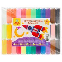 Пластилин лёгкий 36цв.,360гр. Мульти-Пульти ЛП_52289