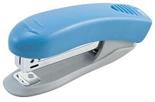 Степлер №10 10л. deVENTE Neon 4142342 пластик, голубой неон, к/к
