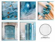 Тетрадь 48л. (клетка) LOREX "Azure" LXCBCL-AZ выб.уф-лак,мел.карт.,запеч.форз.,soft touch