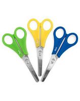 Ножницы детск. 13,5см ХАТ S71152 нерж.сталь,в пакете 