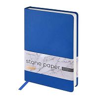 Ежедневник н/д А5 128л. BV кож.зам. "Каррара. Синий" 3-775/06