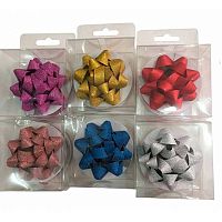 Набор д/упаковки КОКОС 212899 (бант 55мм,лента декор.12мм*3м) асс.