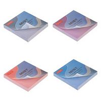 Кл.бумага д/заметок 75*75мм ХАТ  80л. "Mist" 090334 асс.