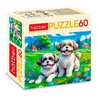 Пазлы   60 ХАТ А5 "Лапки на лужайке" 34087