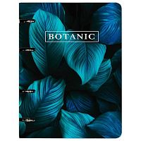Тетрадь на кольцах 120л. (клетка) deVENTE "Botanic" 2057524 слим,мат.лам.