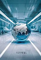 Тетрадь 96л. (клетка) А4 АППЛИКА спираль "Зеркальный шар" С0268-22 обл.мел.карт.