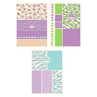 Тетрадь 96л. (клетка) А4 ХАТ "Floral Vabe" мат.лам.,тисн.,асс.